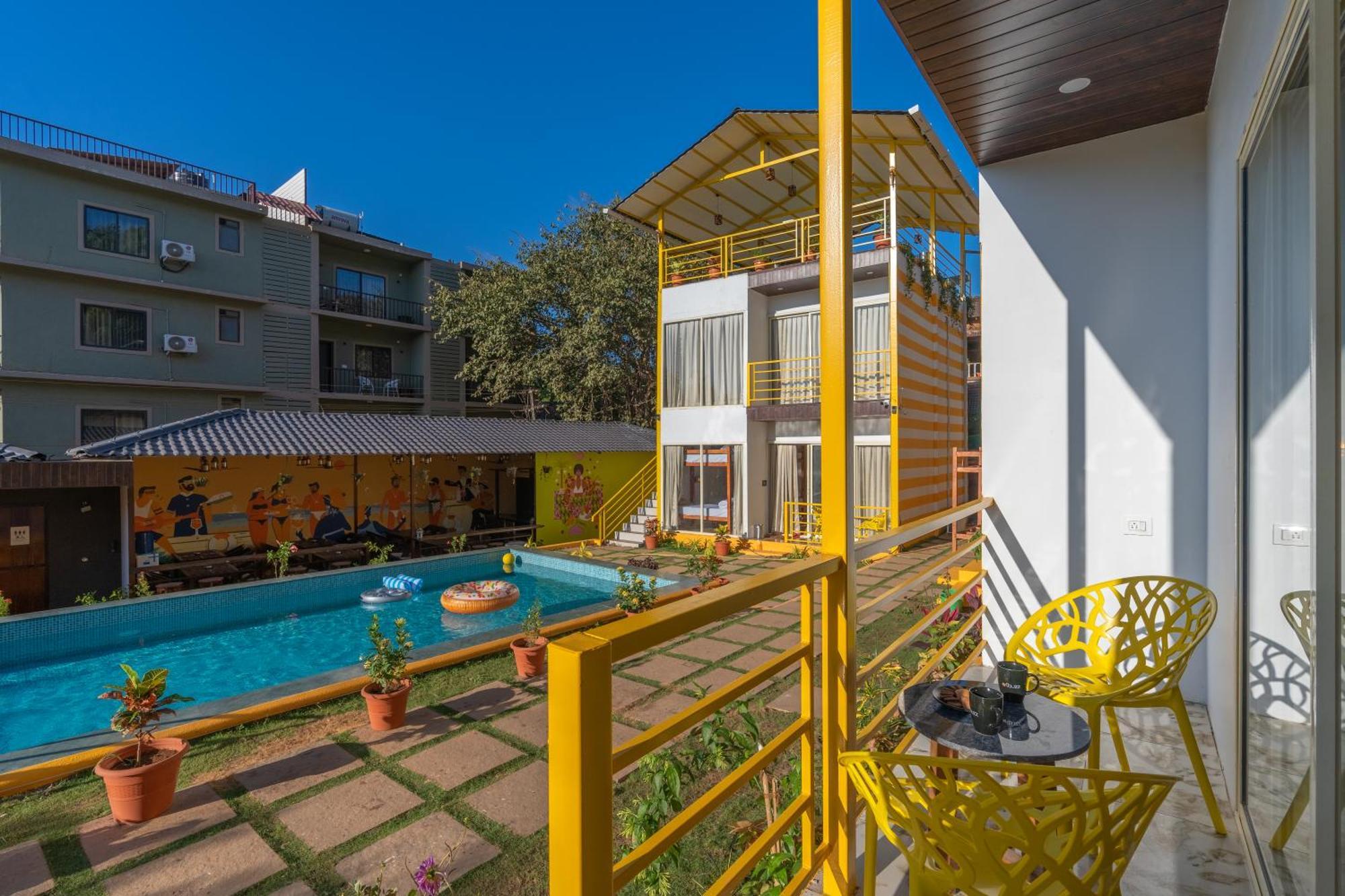 The Social Stays Goa, Morjim Formerly Artbuzz Esterno foto