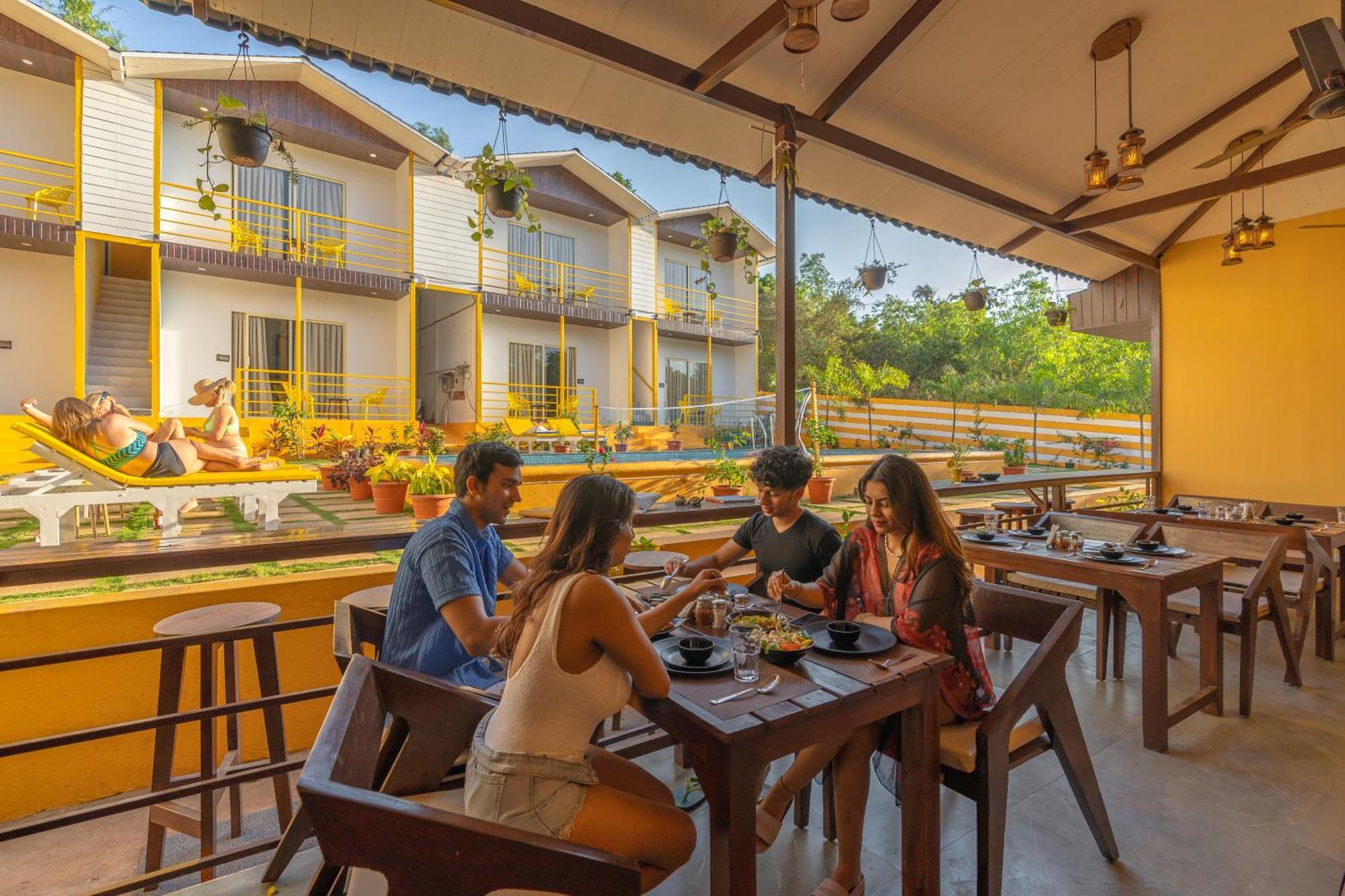 The Social Stays Goa, Morjim Formerly Artbuzz Esterno foto