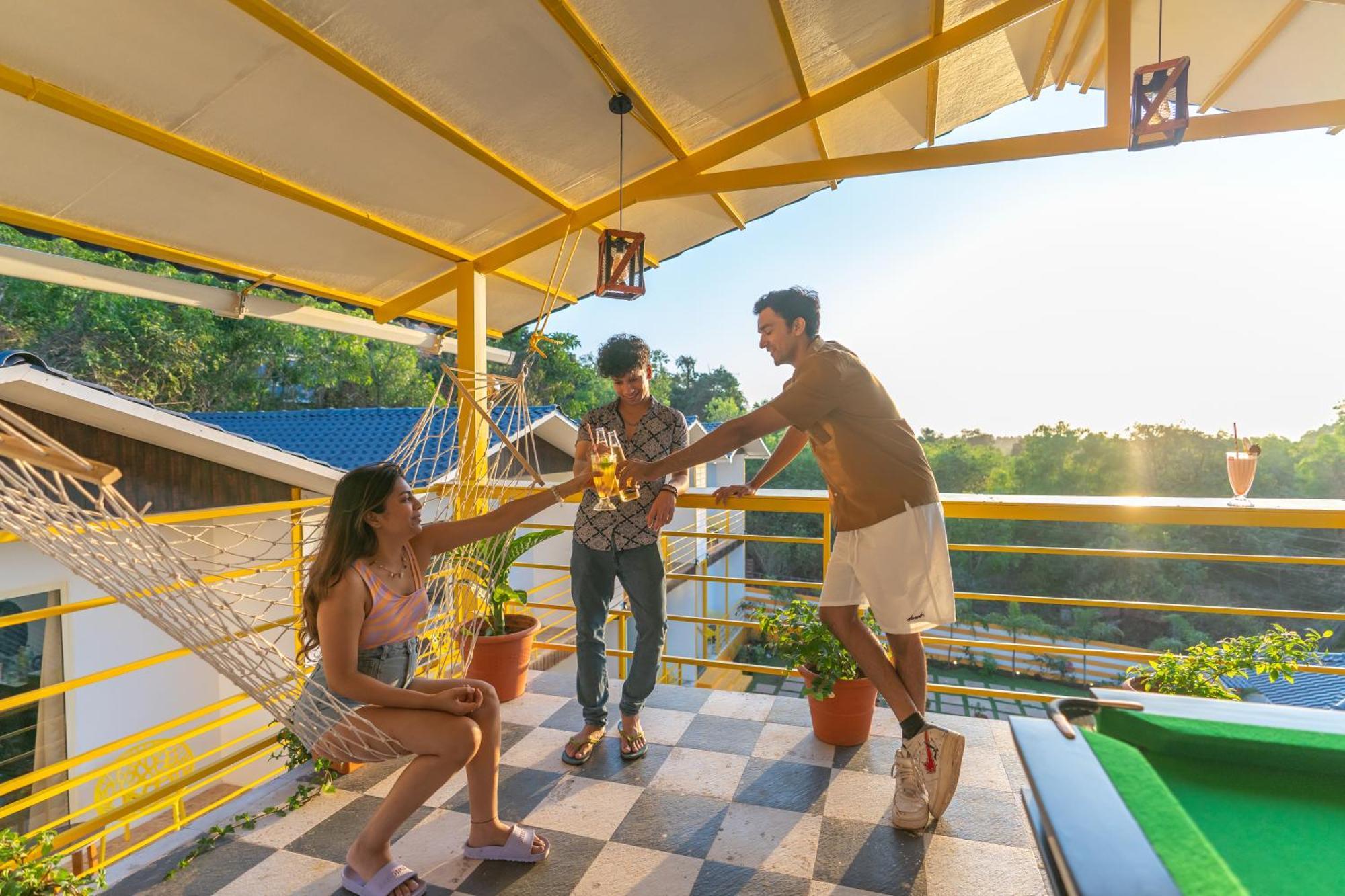 The Social Stays Goa, Morjim Formerly Artbuzz Esterno foto