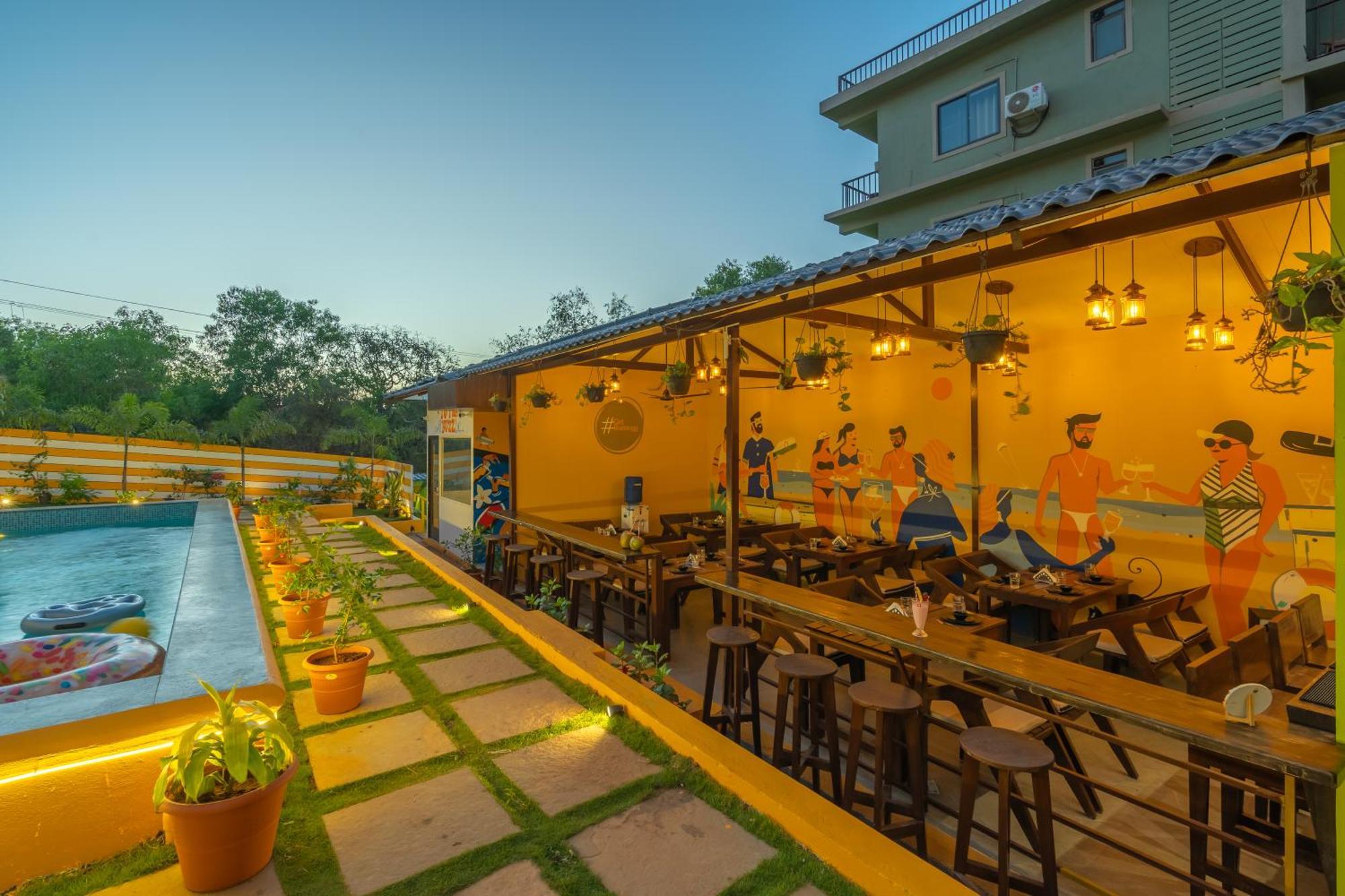 The Social Stays Goa, Morjim Formerly Artbuzz Esterno foto