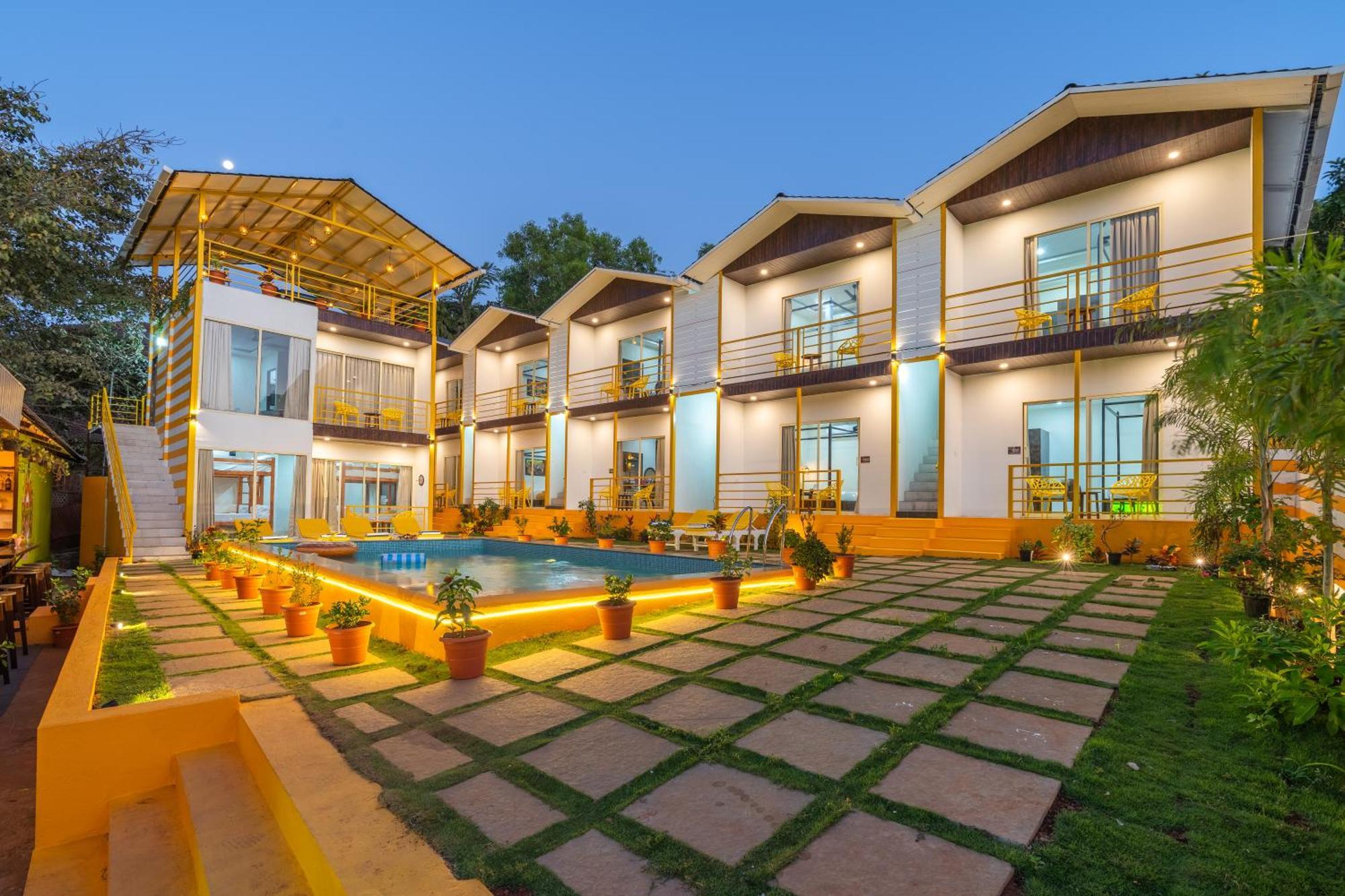 The Social Stays Goa, Morjim Formerly Artbuzz Esterno foto
